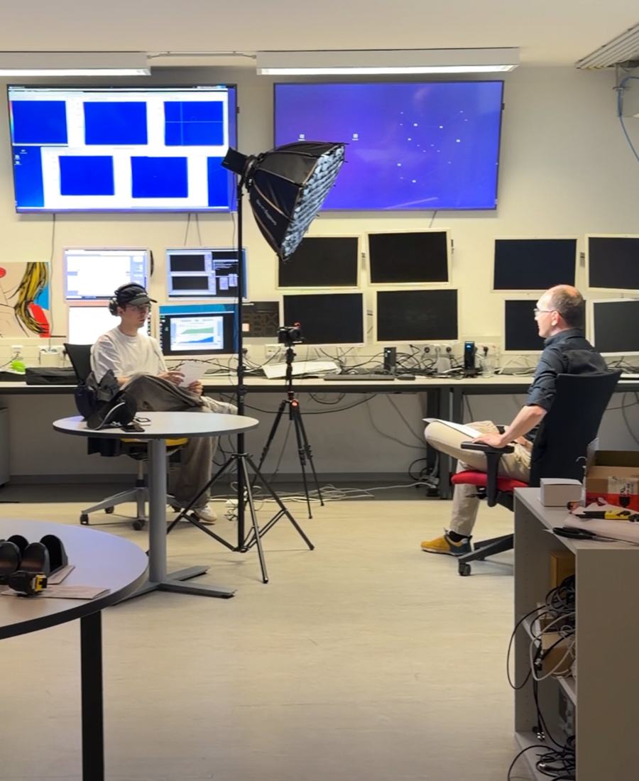 Das CDB Studio Team bei der Arbeit